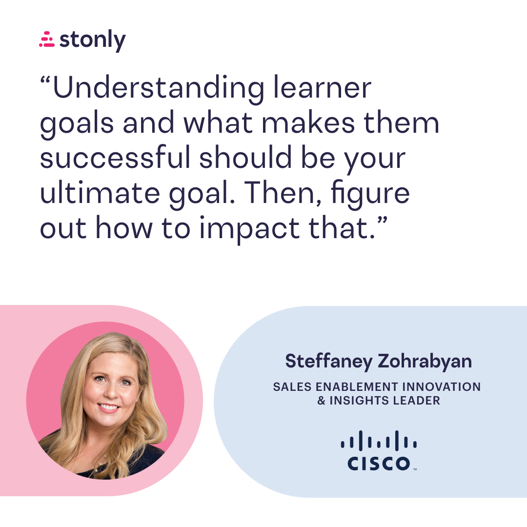 Steffaney Zohrabyan, Stonly Digital Adoption Champion Playbook