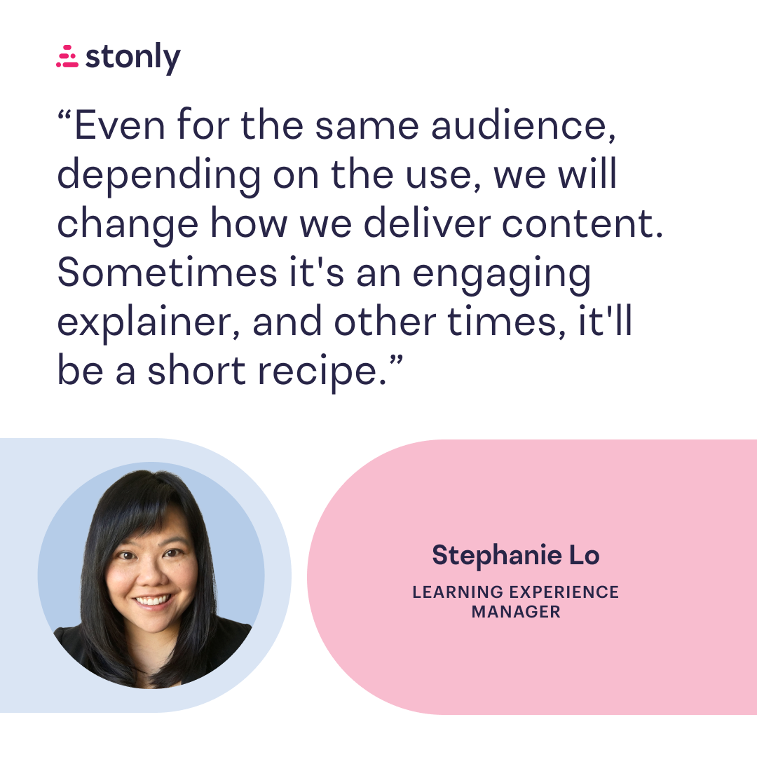 Stephanie Lo, Stonly Digital Adoption Champion