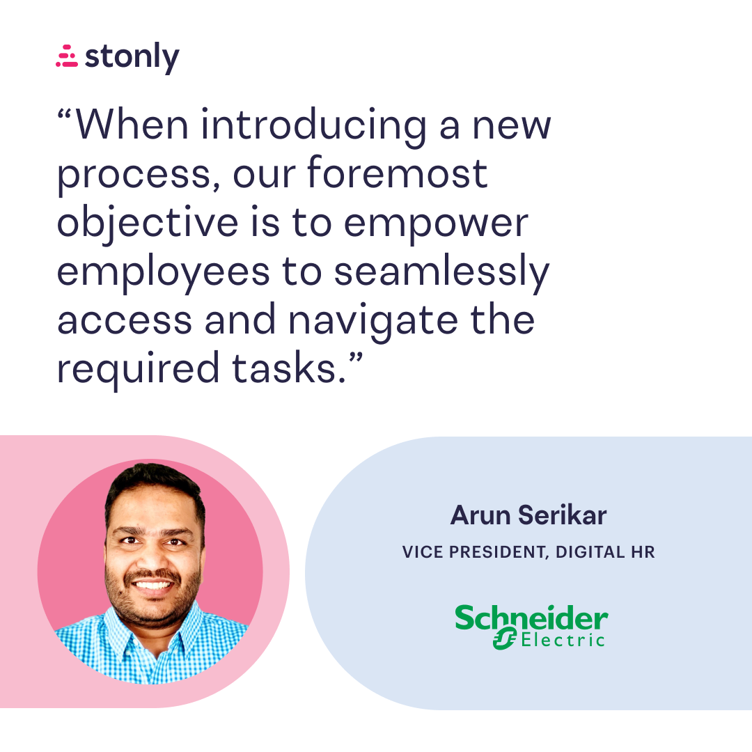 Arun Serikar, Stonly Digital Adoption Champion